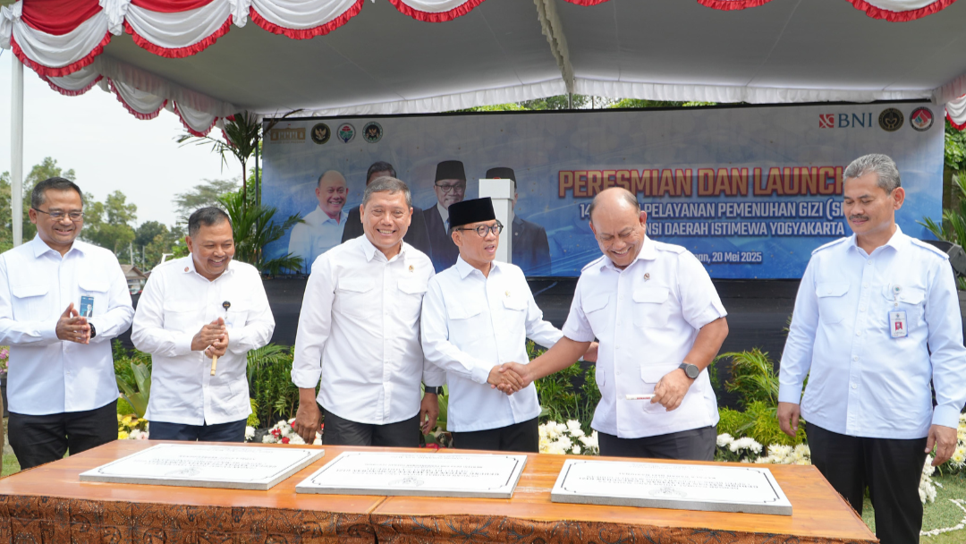 BGN Ponorogo Bersama Kemendes PDT Launching 14 SPPG Di Provinsi Daerah Istimewa Yogyakarta