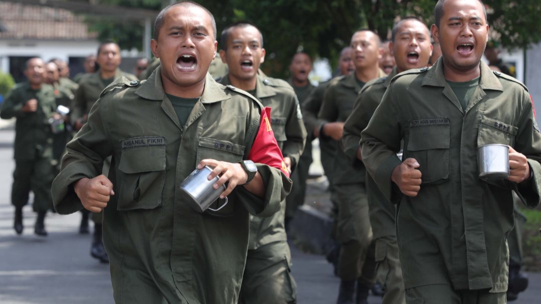 822 SPPI Melaksanakan Diksarmil di Rindam IV/Diponegoro 