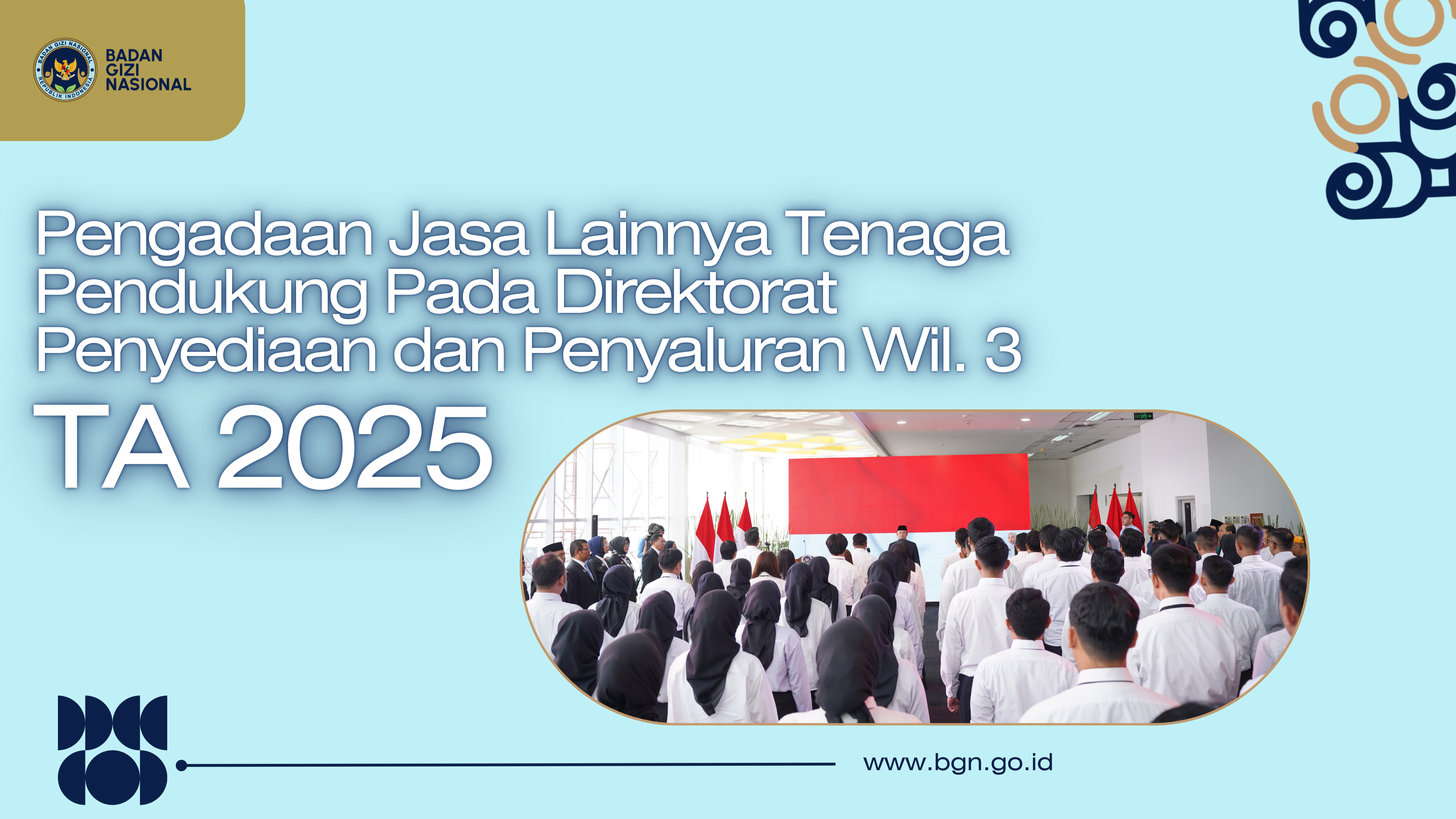 PENGADAAN JASA LAINNYA PERORANGAN PADA  DIREKTORAT PENHYEDIAAN DAN PENYALURAN WILAYAH III