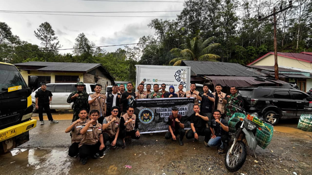 BGN Ponorogo Acungi Jempol Aksi Mandiri SPPI Sumut Bantu Korban Bencana